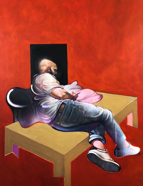 Man lying on a table